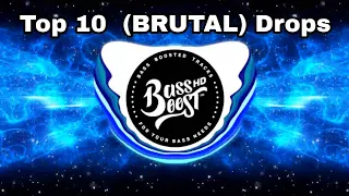 TOP 10 BRUTAL BASS DROPS - 2021  [SICK BASS ]