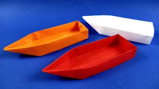 How to make a boat out of paper. Origami boat (origami for beginners)