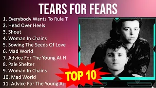 T e a r s f o r F e a r s 2023 MIX - Top 10 Best Songs - Greatest Hits - Full Album