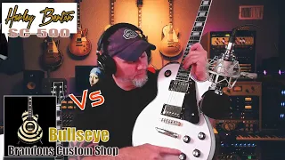 Harley Benton SC-500  Vs  Brandons Custom Shop LP