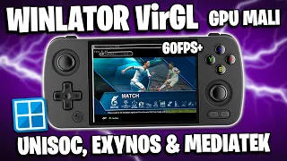 WINLATOR EM CELULAR FRACO FICOU INCRÍVEL COM GPU MALI! | EMULADOR DE DE PC PARA CELULAR FRACO!