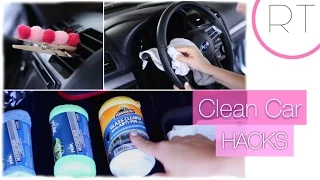 Clean Car Hacks & Organizing Tips