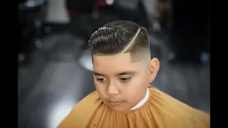 COMBOVER | MID FADE | BARBER TUTORIAL