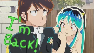 Lum-chan ... is BACK!!! かわいい!!! Ataru-san and Lum-chan!!!  ^_^  "Urusei Yatsura 2022" - うる星やつら