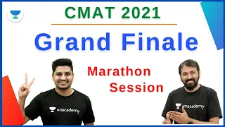 CMAT 2021 | Marathon | QA VA LR GK | Ronak Shah & Rushikesh Kate