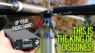 Up Your Short Wave Radio Game With This Giant Discone!