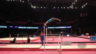 PENA ABREU Yamilet (DOM) - 2015 Artistic Worlds - Qualifications Uneven Bars