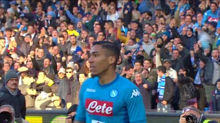 Il gol di Allan - Napoli - Sampdoria 3-2 - Giornata 18 - Serie A TIM 2017/18