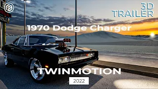 1970 Dodge Charger | Dominic Toretto Edition | 3D Render & Trailer | Cinematic Environment/Animation