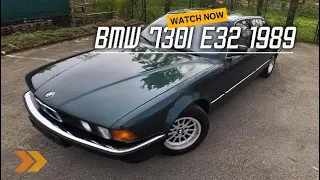 BMW 730i E32 1989 211PS Acceleration *AUTOBAHN* Test Drive