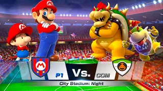 Mario Sports Superstars Tournament Mario & Baby Mario Conquer the Flower Cup