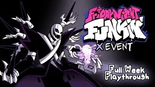 [FNF MOD] vs XEVENT FULL WEEK Hard Gameplay & Showcase