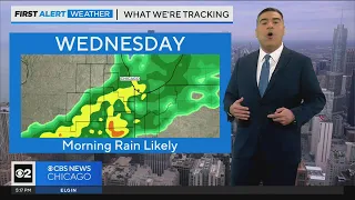 Chicago First Alert Weather: After unseasonably warm day, rain is on the way