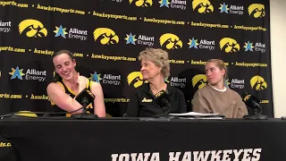 Iowa Women’s Basketball Wisconsin Postgame (1/16)