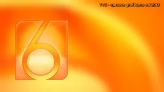 TV6 - oprawa graficzna od 30.03.2013 do 2.08.2023