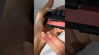 NARS blush - orgasm #makeuptutorial #makeupswatches #beauty #blush #blushpink #blushtutorial #nars