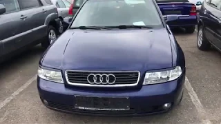 Подбор и пригон Audi A4 B5 1 9 TDI из Литвы