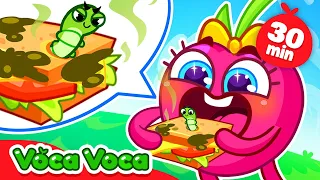 Don't Eat Dirty Food Song 🥪🤢 Good Habits for Kids 🥑 II VocaVoca🥑Kids Songs & Nursery Rhymes