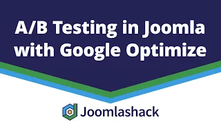 A/B Testing in Joomla with Google Optimize with Eoin Oliver