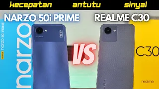 ADU SAUDARA KEMBAR! DUEL Realme Narzo 50i Prime vs Realme C30 Indonesia, Beda UI Beda RASA?!