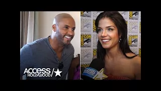 'The 100's' Marie Avgeropoulos & Ricky Whittle's SDCC Reunion | Access Hollywood
