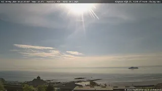 10 May 2024 - Kinghorn WeatherCam Timelapse