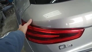 How to remove tail lights on a Audi Q3 (8U) 2014-2016