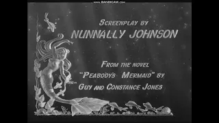 Mr.Peabody And The Mermaid (1948) title sequence