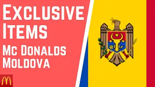 Exclusive Items Mc Donald's Moldova - Know Mc Donalds Moldova