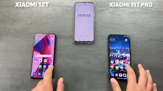 Xiaomi 12T VS Xiaomi 11T Pro - First SPEED TEST