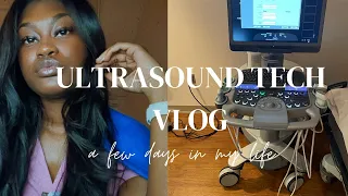 WEEK IN THE LIFE OF AN ULTRASOUND TECH | car chit chat + call + work bag organization