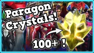 100+ Paragon Crystals Opening! Amazing 7 Star Luck! Marvel Contest of Champions