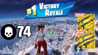 74 Elimination Solo Vs Squads Wins Full Gameplay (Fortnite Chapter 5 Season 1)