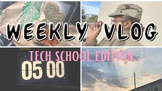 A WEEK IN MY LIFE | KEESLER TECH SCHOOL EDITION, WAKE UPS, GRWM ETC