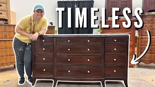 $100 Facebook Marketplace Dresser Makeover to Last FOREVER