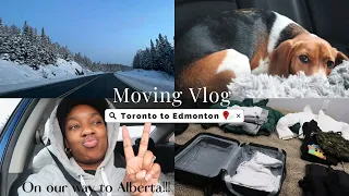 MOVING VLOG: Moving from Toronto to Edmonton with Our Dog