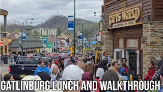Crowded Gatlinburg Spring 2024 / Lunch at Loco Burro / Moonshine and Shopping / What's New