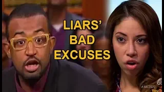 Liars' Bad Excuses