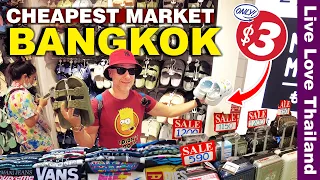 The Cheapest Shopping Market Is Here In BANGKOK | Prices Quality & More #livelovethailand