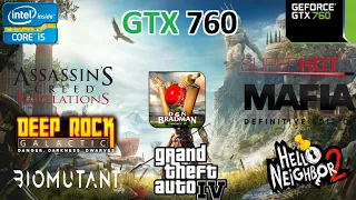 GTX 760 Test in 9 Games in 2021