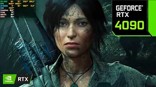 Shadow of the Tomb Raider : RTX 4090 24GB ( 4K Maximum Settings RTX ON / DLSS OFF )