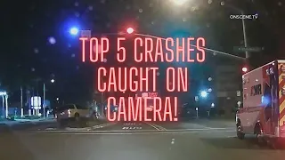 Top 5 Shocking Car Crashes Caught on Camera!