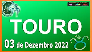 Horoscopo do dia TOURO 3 de Dezembro de 2022