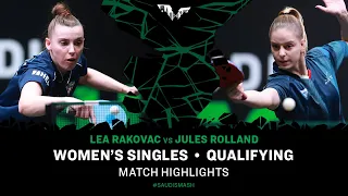 Lea Rakovac vs Charlotte Lutz | WS Qual | Saudi Smash 2024