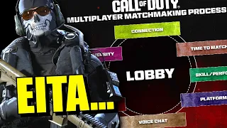 ACTIVISION FINALMENTE FALOU sobre o SBMM no COD, e olha...