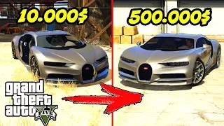 РЕАЛЬНАЯ ЖИЗНЬ В GTA 5 - РАЗБИТЫЙ BUGATTI CHIRON ОТРЕМОНТИРОВАЛИ ЗА 1.000$