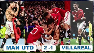 Ronaldo Nets Winner In Fergie Time !!! Man UTD 2 - 1 Villareal | Match Reaction With Rokani David !!