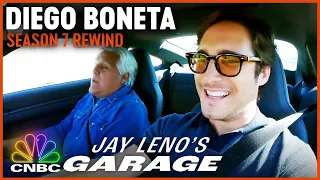 Jay & Diego Boneta Hit the Race Track | Jay Leno's Garage Season 7 Rewind