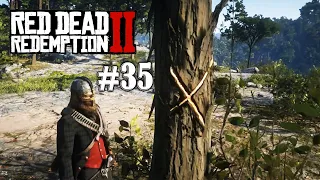 Пещера за водопадом, путеводные деревья, убежище Мерфри — Red Dead Redemption 2 Прохождение #35