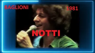 claudio Baglioni NOTTI live 1981 stereo HQ